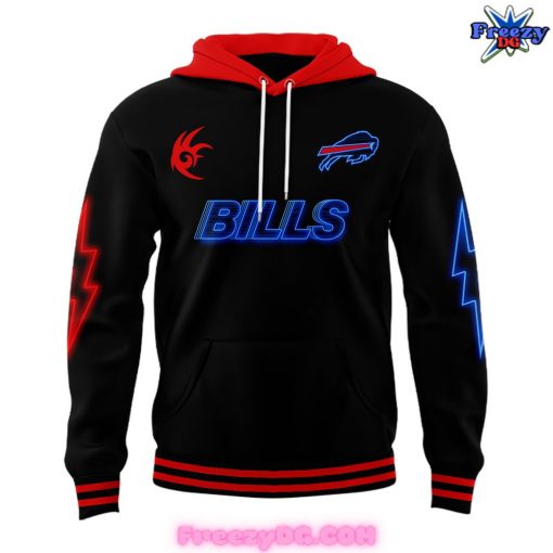 Buffalo Bills x Sonic 3 Shadow the Hedgehog Black Hoodie