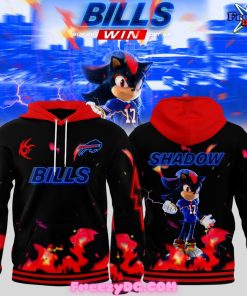 Buffalo Bills x Sonic 3 Shadow the Hedgehog Special Hoodie