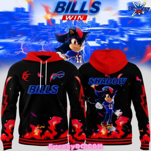 Buffalo Bills x Sonic 3 Shadow the Hedgehog Special Hoodie