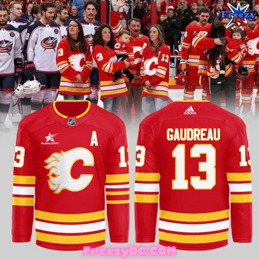 Calgary Flames Gaudreau 2024 Hockey Jersey