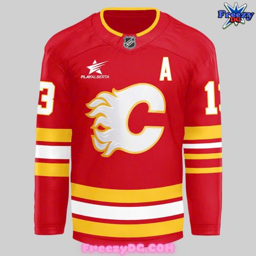 Calgary Flames Gaudreau 2024 Hockey Jersey