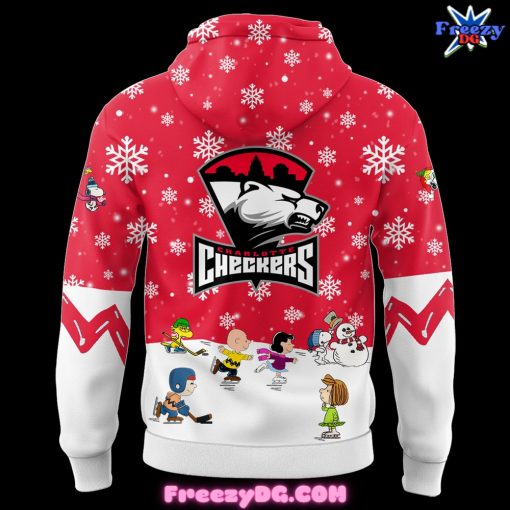 Charlotte Checkers Peanuts Holiday Specialty Hoodie