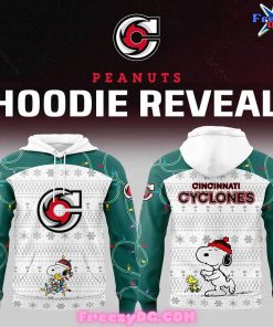 Cincinnati Cyclones Peanuts x Snoopy Special White Hoodie