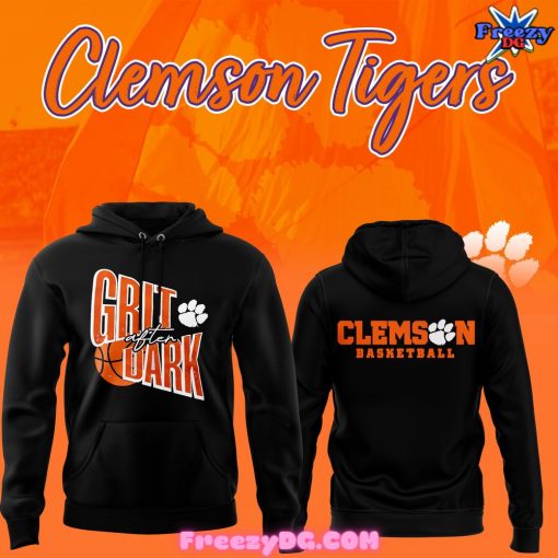 Clemson Tigers Basketball Grit After Dark Hoodie