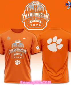 Clemson Tigers Nike ACC Championship 2024 Orange T-Shirt