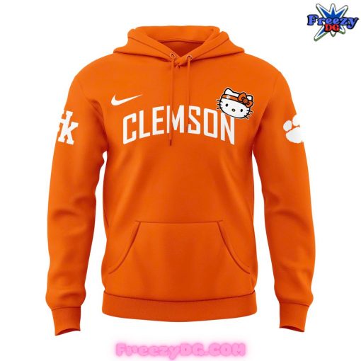 Clemson Tigers x Hello Kitty Special Orange Hoodie