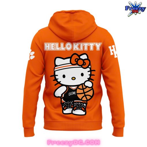 Clemson Tigers x Hello Kitty Special Orange Hoodie