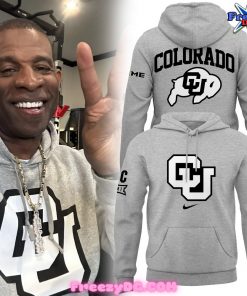 Colorado Football 2024 Gray Hoodie