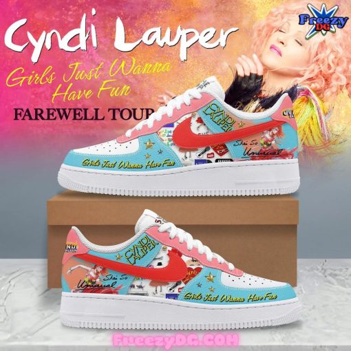 Cyndi Lauper She Bop Limited Edition Nike Air Force 1