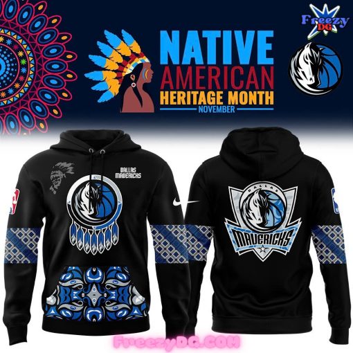 Dallas Mavericks Native American Heritage Month 2024 Hoodie