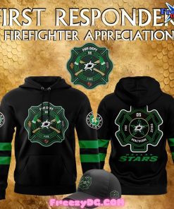 Dallas Stars Firefighter Appreciation Night Special Hoodie