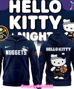 Denver Nuggets x Hello Kitty Blue Hoodie