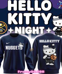 Denver Nuggets x Hello Kitty Blue Sweatshirt