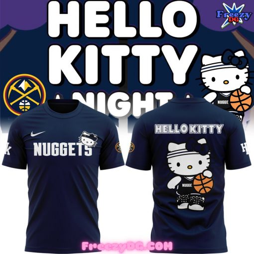 Denver Nuggets x Hello Kitty Blue T-Shirt