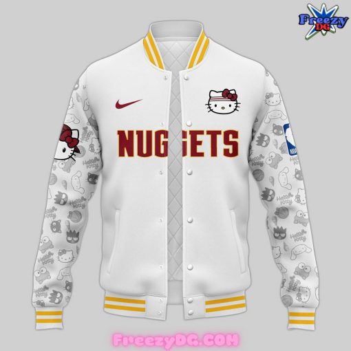 Denver Nuggets x Hello Kitty Night 2024 Baseball Jacket