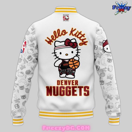 Denver Nuggets x Hello Kitty Night 2024 Baseball Jacket