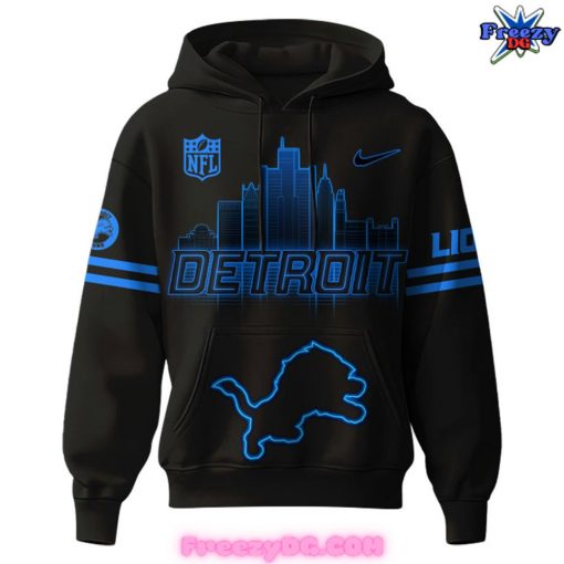 Detroit Lions Back In Black NFL Limited Edition Hoodie