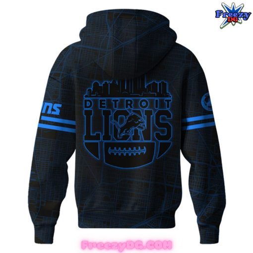 Detroit Lions Back In Black NFL Special Edition Hoodie