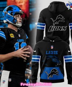 Detroit Lions NFL Uniform Nike Special Black Hoodie