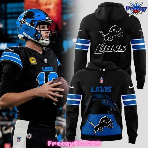 Detroit Lions NFL Uniform Nike Special Black Hoodie