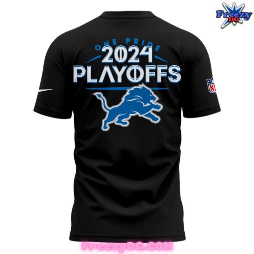 Detroit Lions One Pride Playoffs 2024 T-Shirt