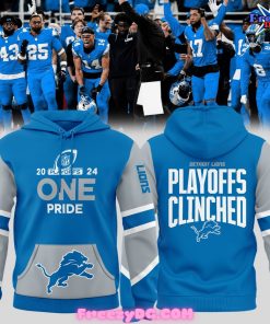 Detroit Lions One Pride Playoffs 2024 Special Hoodie