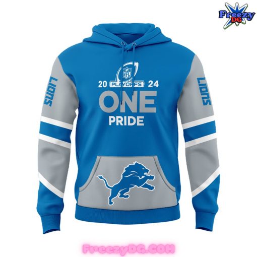 Detroit Lions One Pride Playoffs 2024 Special Hoodie