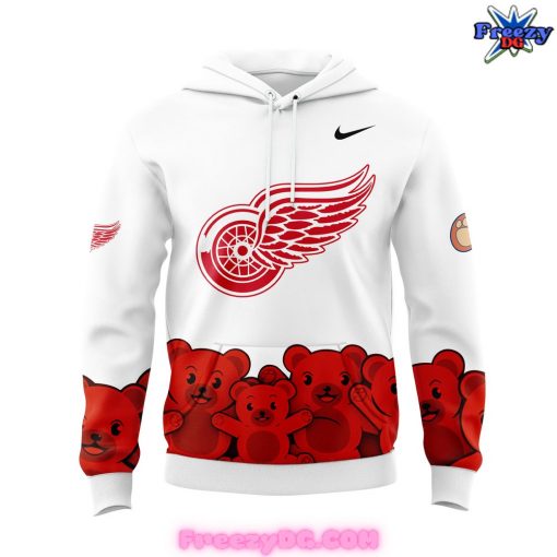 Detroit Red Wings Teddy Bear Toss Hoodie