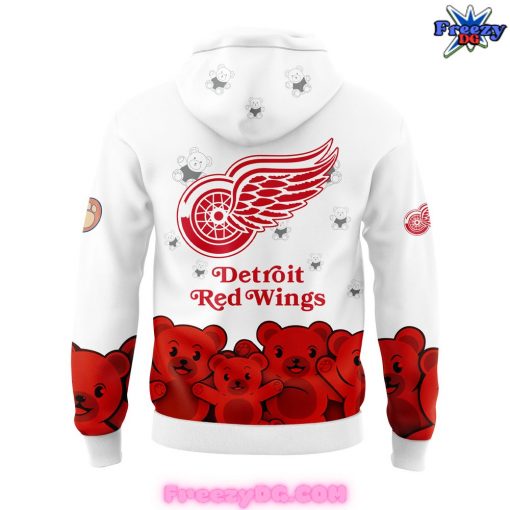 Detroit Red Wings Teddy Bear Toss Hoodie