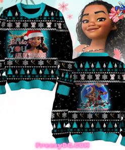 Disney Moana 2 Christmas Special Ugly Sweater