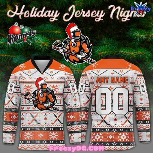 Fort Wayne Komets Christmas 2024 Special Hockey Jersey