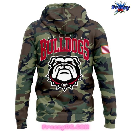 Georgia Bulldogs Salute to Service 2024 Camo Hoodie