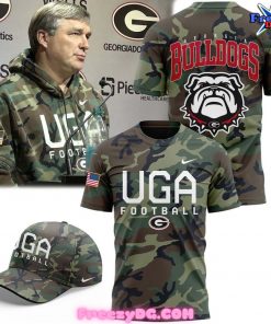 Georgia Bulldogs Salute to Service 2024 Camo T-Shirt