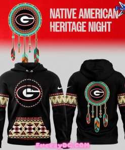 Georgia Bulldogs Football Native American Heritage Hoodie