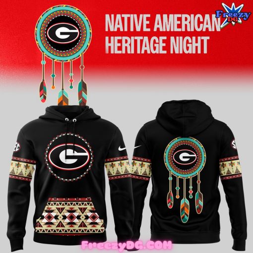 Georgia Bulldogs Football Native American Heritage Hoodie