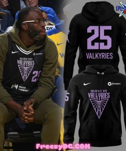 Golden State Valkyries 2025 Black Hoodie