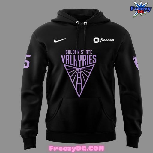 Golden State Valkyries 2025 Black Hoodie