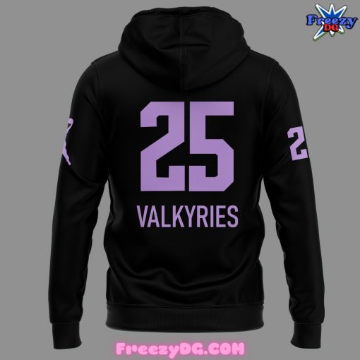 Golden State Valkyries 2025 Black Hoodie