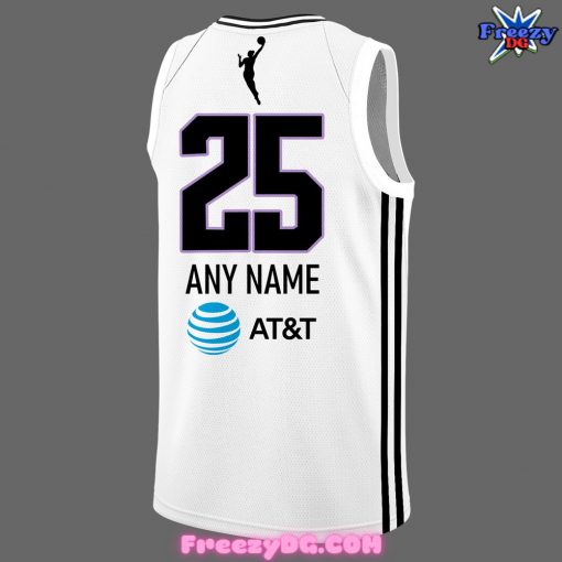 Golden State Valkyries 2025 White Basketball Jersey