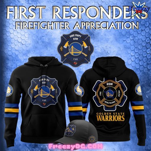 Golden State Warriors Firefighter Appreciation Night Special Hoodie