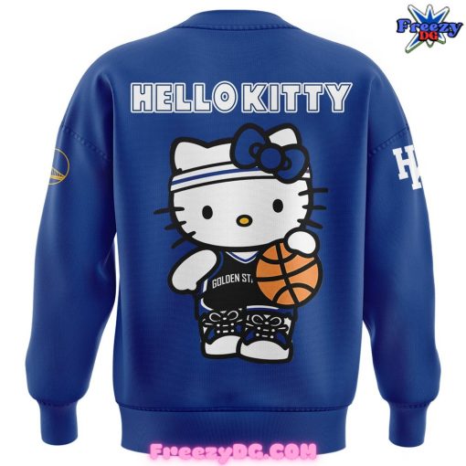 Golden State Warriors x Hello Kitty Blue Sweatshirt