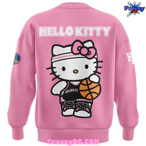 Golden State Warriors x Hello Kitty Pink Sweatshirt