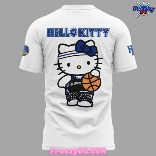 Golden State Warriors x Hello Kitty White T-Shirt