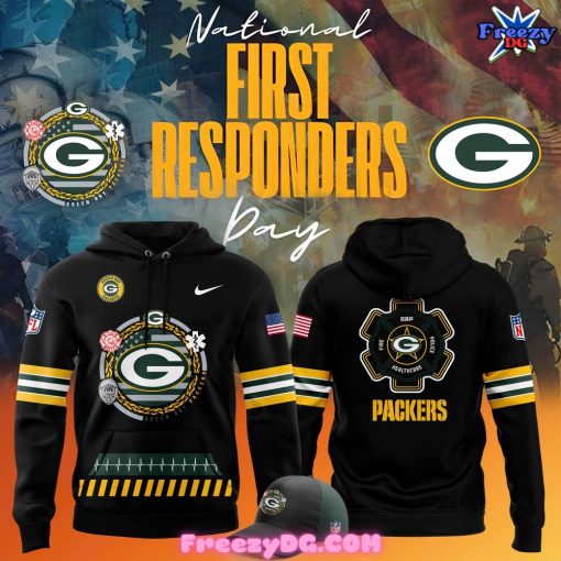 Green Bay Packers National First Responders Day Edition Hoodie