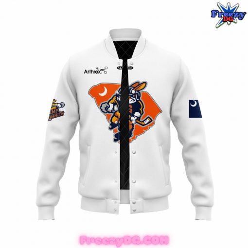 Greenville Swamp Rabbits Holiday Hat Tricks Baseball Jacket