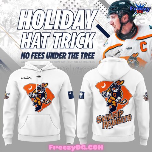 Greenville Swamp Rabbits Holiday Hat Tricks Hoodie