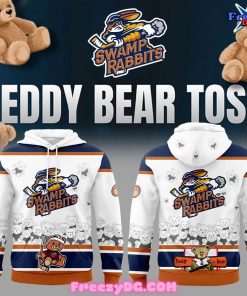 Greenville Swamp Rabbits Teddy Bear Toss Hoodie