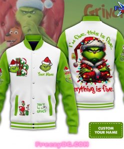 The Grinch Custom Limited Edition Baseball Jacket