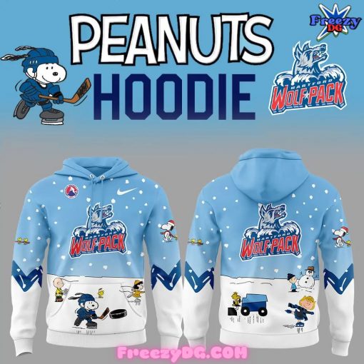 Hartford Wolf Pack Peanuts Snoopy Hoodie