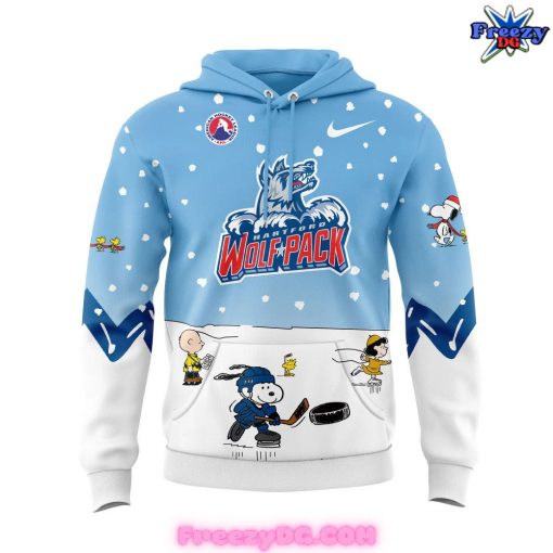 Hartford Wolf Pack Peanuts Snoopy Hoodie